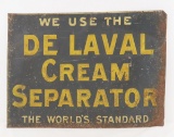Antique De Laval Cream Separator Sign