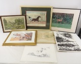 Currier & Ives and other Framed Prints & Pictures