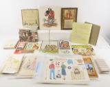 Ephemera, paper Dolls, Postcards & More