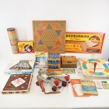 Vintage Board Games, Puzzles & Activity Kits