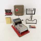Metal Coin Banks, Paper Fluter/ Crimper & More