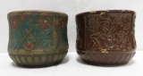 2 Red Wing Art Pottery 5.5