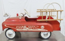 AMF Hook & Ladder Fire Truck Pedal Car