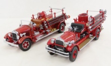 2 Signature Series 1/24 Diecast Fire Trucks