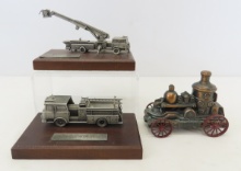 Hudson Pewter Mack Models & Banthrico Steam Engine