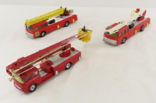 Corgi Major Simon Snorkel & Ladder Fire Trucks