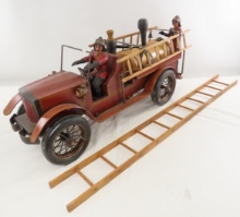 1930's Leonardo Luna Style Fire Truck