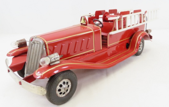 Scratch Built Girard Style Key Wind Fire Truck