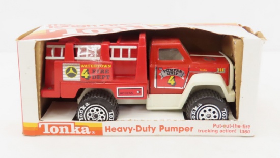 1984 Tonka Tough Ones Heavy-Duty Pumper in Box