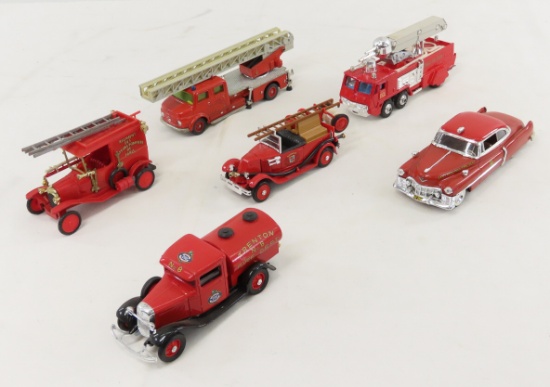 Siku, Shinsei, Safir, Eligor & Vitesse Fire Trucks