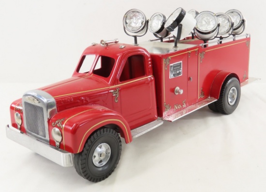 Custom Smith Miller Mack Searchlight Fire Truck