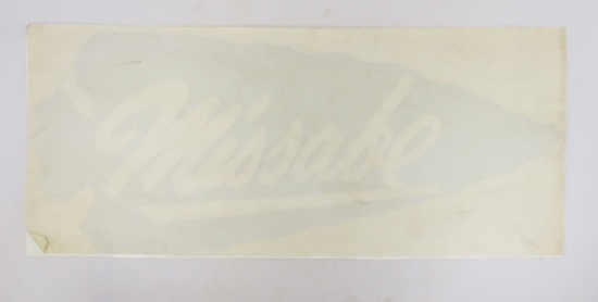 Missabe Silver Arrowhead Vehicle Decal
