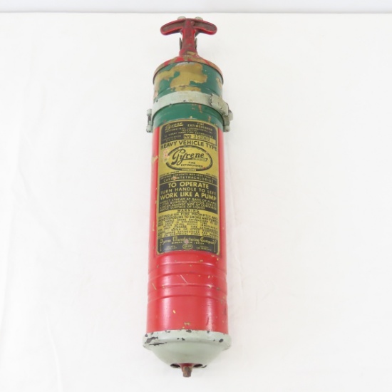 DM&IR Brass Fire Extinguisher
