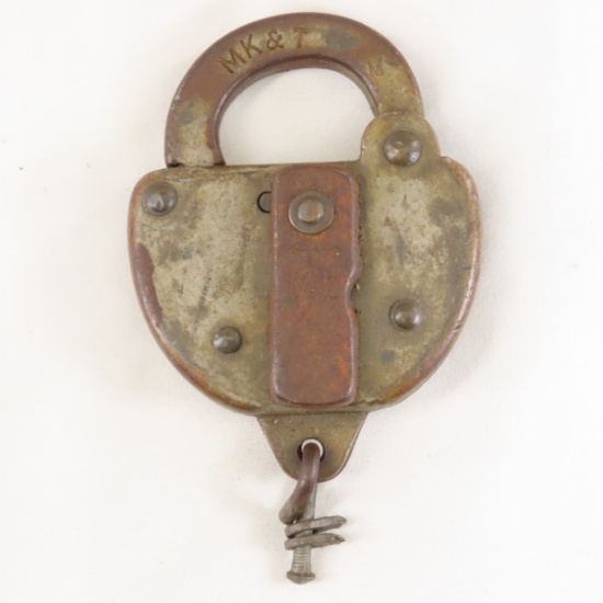 1962 MK&T M Slaymaker Steel Lock
