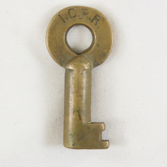 ICRR (Illinois Central) Brass Adlake Switch Key