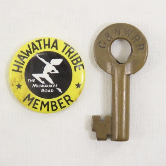 C&NW Bohannan Brass Switch Key