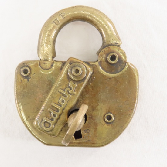 USY of O UP Brass Lock & UPRR Brass Key