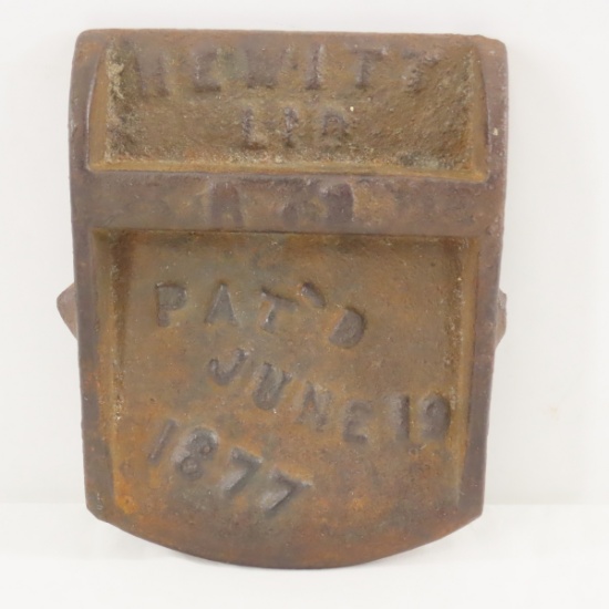 Manistique Railway Journal Box Lid