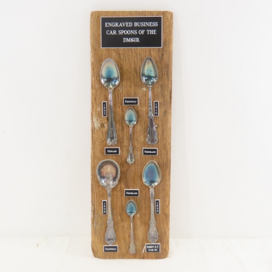 DM&IR Early Roads Diner Car Spoon Collection