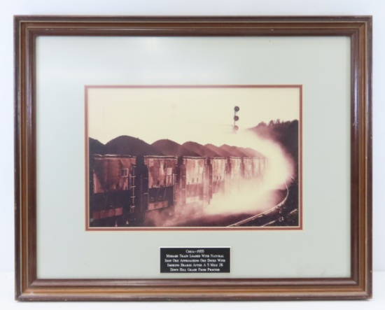 Circa 1955 Missabe DM&IR Natural Ore Train Photo