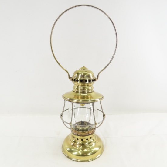 Handlan Buck Daisy Type Brass Conductor's Lantern