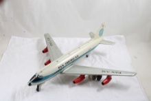 Double Friction Tin Pan American 707 Jet Plane