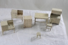 TootsieToy 7 Piece Dollhouse Furniture