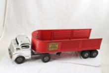 1950's Structo Steel Company Truck Trailer