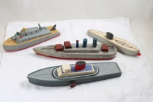 4 Keystone 1930s 40's Keystone Wooden Boats