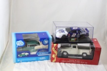 2 Diecast 1:24 Car & Truck, 1:18 Rusty Wallace Car