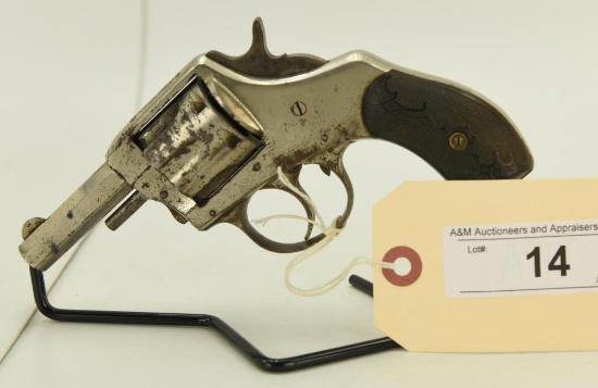 Lot #14 - Harrington & Richardson Mdl "The  American Double Action" Revolver 1st Mdl 2nd