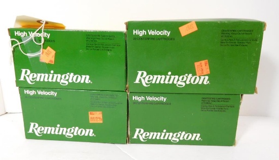 Lot #15I - (4) Full boxes of Remington .260 Rem 140 grain core lokt soft point ammo (80)  rounds