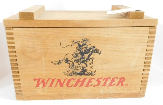 Lot #171 - Winchester wooden Finger Jointed a mmo box