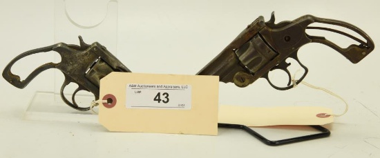 Lot #43 -  2 Antique Revolvers to Include: