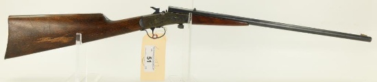 Lot #51 - Stevens Mdl Little Scout 14-1/2 Falling Flock Rifle .22 RF SN# None~~ 20" round BBL, 34”