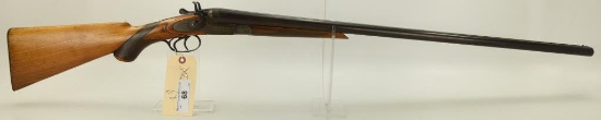 Lot #68 - Wm Parkhurst Mdl Hammer SxS  Shotgun 12 GA SN# 7259~~ 30” BBL, 49” OAL,  BBL marked