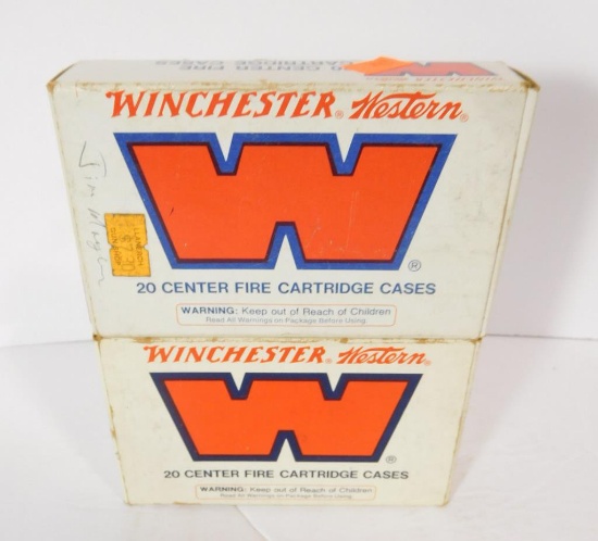 Lot #75B - (1) full box of Western 6mm Remington (20 rounds), 1 box with (6) rounds of Western