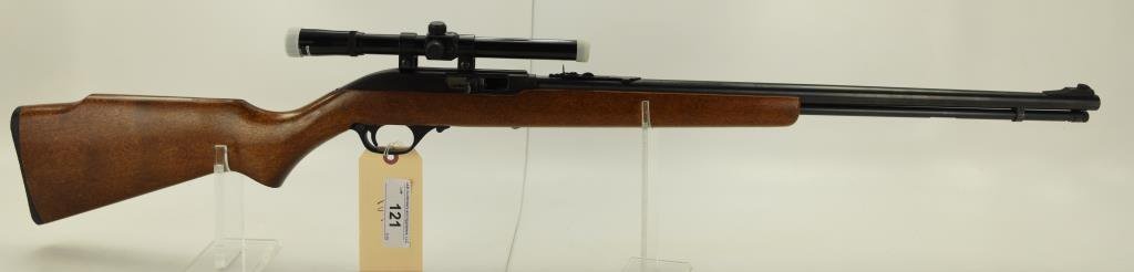 Lot #121 - Marlin Firearms Co Mdl 60 Semi Auto Rifle .22 LR SN# 14460905~~ 22" BBL. 40.75" OAL