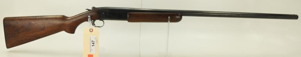 Lot #147 - Winchester Mdl 37 Single Shot Shotgun 12 GA SN# NSN-2077~~ 30" BBL. 46.25" OAL.
