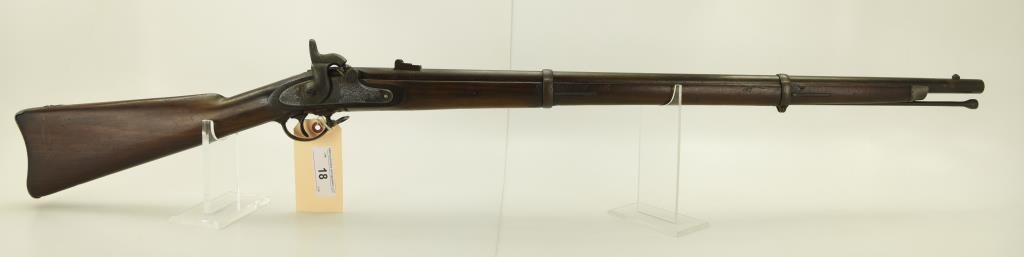 Lot #18 - U.S./ Mdl 1863 Type 2 Rifled Musket .58 Perc SN# None~~ 33” BBL, 48” OAL, Metal