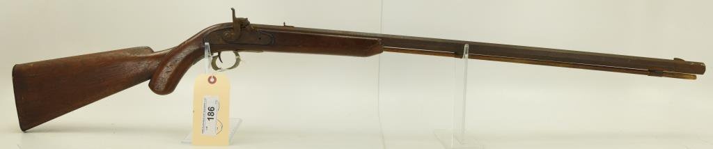 Lot #186 - Unknown Maker Md Black Powder rifle SN# None~~