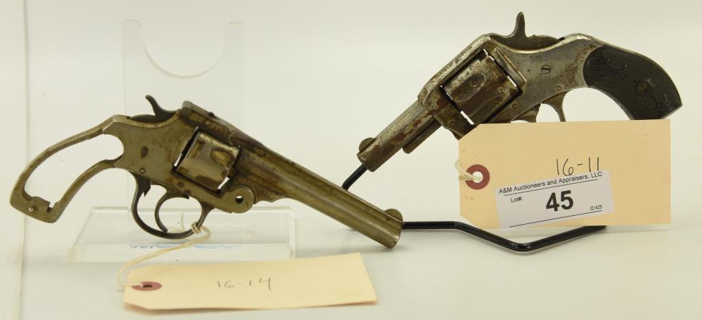 Lot #45 - Harrington & Richardson Mdl “The American” Double Action .32 Cal SN# 86~~ 2.5”