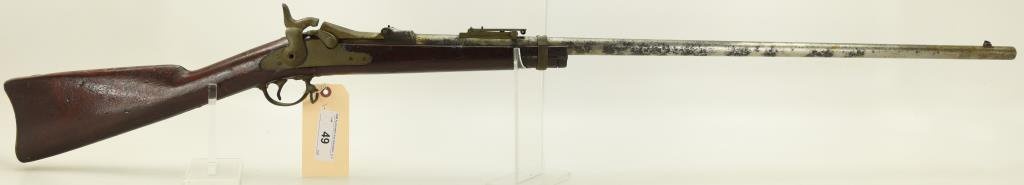 Lot #49 - US Springfield Mdl 1884 Trap Door, (1884) .45-70 SN# 482219~~ 32.5" BBL, 52” OAL.