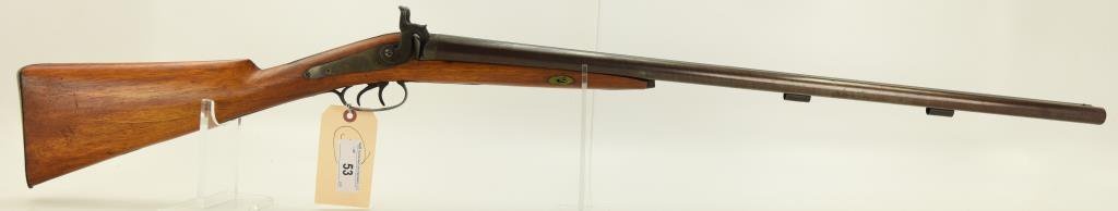 Lot #53 - Unk Maker Belgian Mdl SxS Percussion Shotgun (Belgian) 12 Ga SN# None~~ 30” BBL, 47"