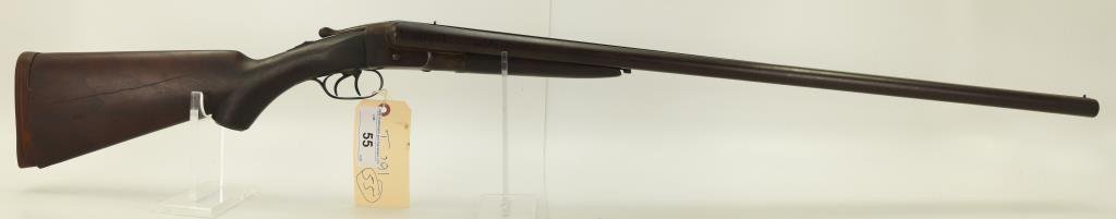 Lot #55 - Hopkins & Allen Arms Co. Mdl Forehand SxS Shotgun Dbl Barrel BBL & Frame Only. 12 Ga