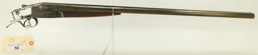 Lot #56 - Ithaca Mdl Flues Mdl SxS Shotgun 12 GA SN# 259610~~ 30” BBL, Mfd 1914, Without Butt