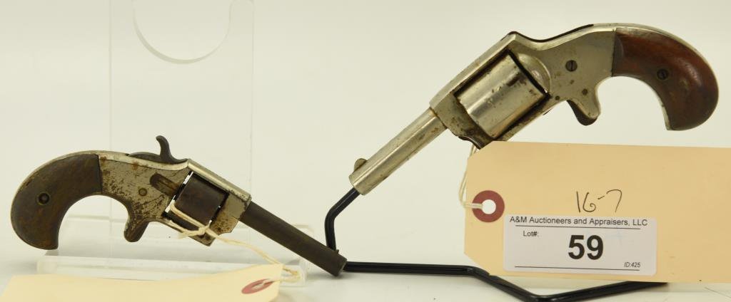 Lot #59 - 2 Antique Revolvers to Incl: