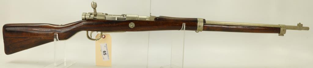 Lot #65 - Arisaka-Japan Mdl Type 99 Last Ditch Bolt action rifle 7.7mm SN# 66243~~ 26” BBL.