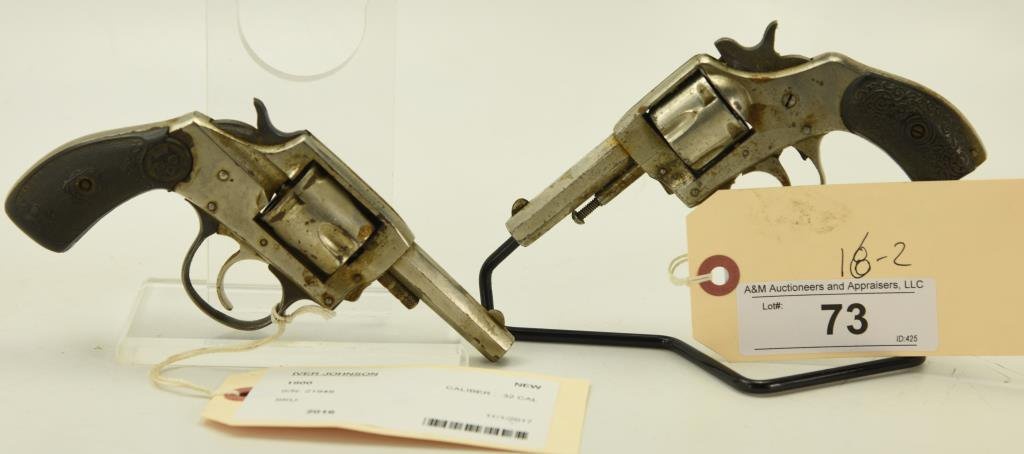 Lot #73 - 2 Modern Iver Johnson Revolvers to Incl: