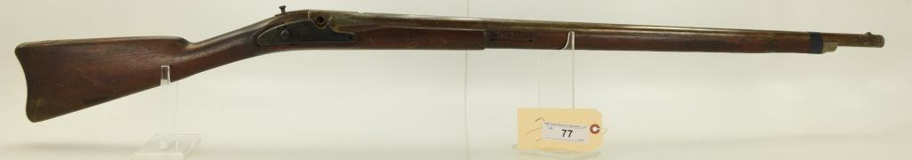 Lot #77 - US/Trenton Mdl Musket Marked 1864 .58 Cal SN# None~~ 33.5” BBL, Missing several